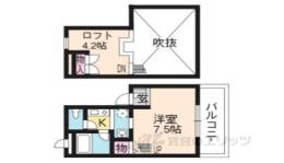 カレラ・デ・オエステ間取り図面