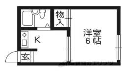 中田マンション間取り図面