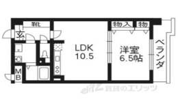 パレフルーヴ五条間取り図面