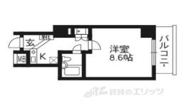 ホーユウコンフォルトニ条城前間取り図面