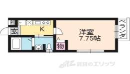 フラッティ大将軍間取り図面