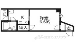 ホワイトグリーン６号館間取り図面