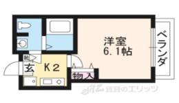 サンミッシェル北白川間取り図面