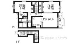 シャンド・フルールかも川間取り図面