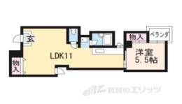 レークハイツ瀬田間取り図面
