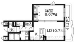 ル・ソレイユ桂川間取り図面