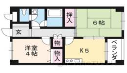 ＳＡＭＳＱＵＡＲＥ宝ヶ池間取り図面