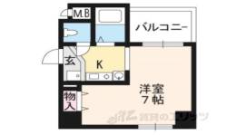 プレジール西院間取り図面