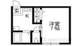太秦ハイツ間取り図面