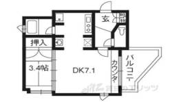 アーバネックス北大路間取り図面