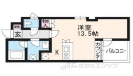 アーバネックス北大路間取り図面