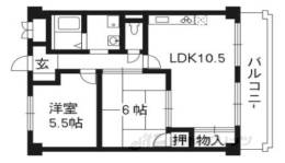 レジデンスオークラ間取り図面