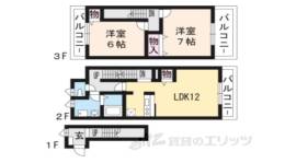 コーポ勢多２番館間取り図面