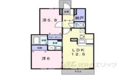 コーポ勢多２番館間取り図面