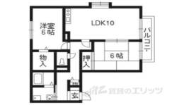 ウエストコート　間取り図面