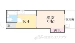 カマラードふじ間取り図面
