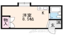 三宅アパートＡ棟間取り図面