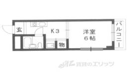 ランドハウス洛北間取り図面