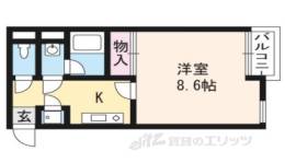 エレガンスコート北山間取り図面