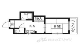 コーポ上野間取り図面