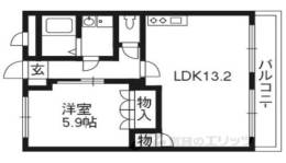 リバーサイド・ヤマブキ間取り図面