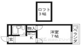メゾネット北川間取り図面