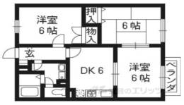 カーサ・ビアーレ間取り図面