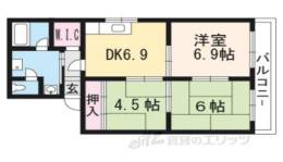 シャトレ琵琶間取り図面