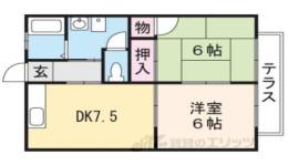 グリーンタウン國本Ｂ棟間取り図面