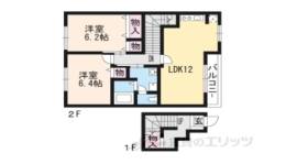 カーサソレアードＳ間取り図面
