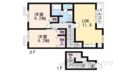 カーサソレアードＳ間取り図面