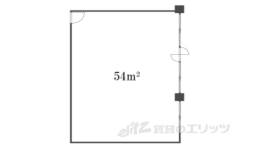 コーポきよみず(テナント）間取り図面