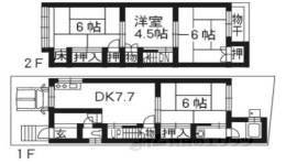 貸家間取り図面