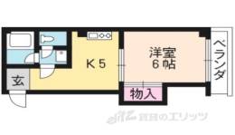 ミレイ西ノ京間取り図面