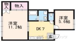 グランタック浄福寺間取り図面