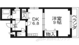 エスポワール大将軍間取り図面