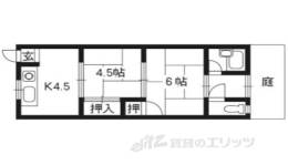 桂ノ宮荘間取り図面