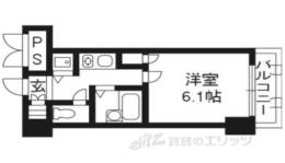 リーガル京都御所西間取り図面