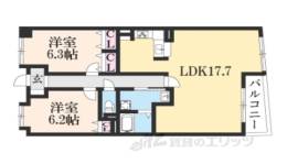 パインフィールド五条間取り図面