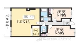 パインフィールド五条間取り図面