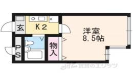 珠光ビル百万遍　　　間取り図面