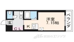 キャッスル京都南間取り図面