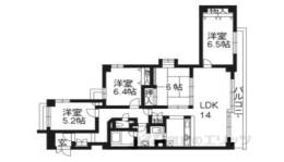 フォルム堀川今出川間取り図面