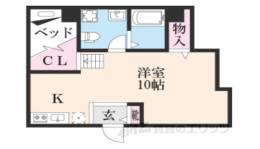 メゾンクニエダ５間取り図面