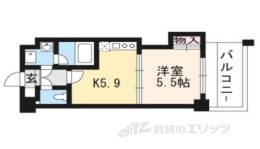 上京区マンション間取り図面