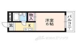 コーポ墨染間取り図面