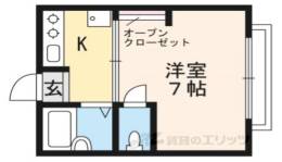 パークハイツゆあさ間取り図面