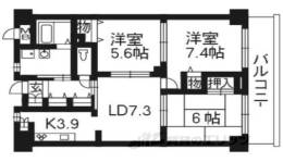 ハーモ・カピターウＡ間取り図面