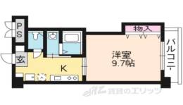クイーンズコート久津川間取り図面