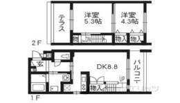 アルテ山科間取り図面